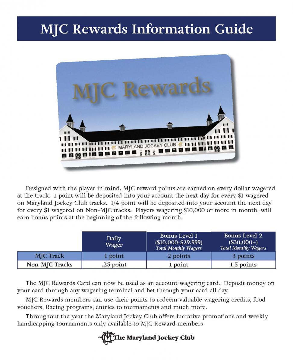 MJC Rewards Information Guide